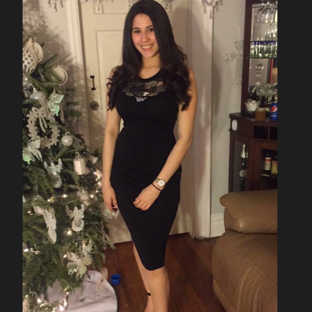 Black Midi Dress